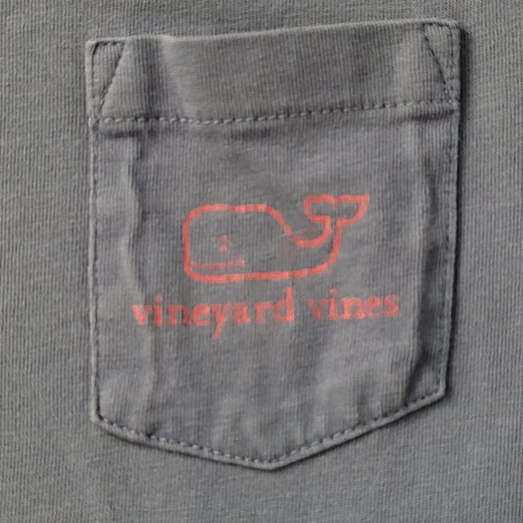 Vineyard Vines Girls Blue Long Sleeve T-Shirt X-Large 16 - Picture 4 of 9